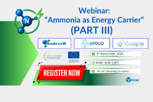 WEBINAR: Ammonia as Energy carrier (part III)